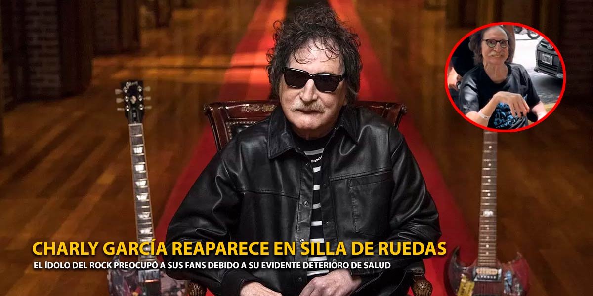 charly García reaparece