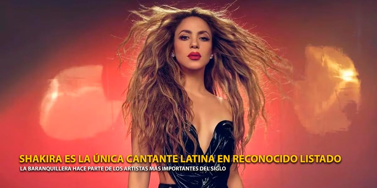 shakira artistas del siglo