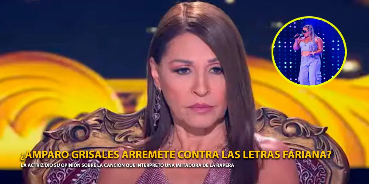 amparo Grisales critica a Fariana por sus letras