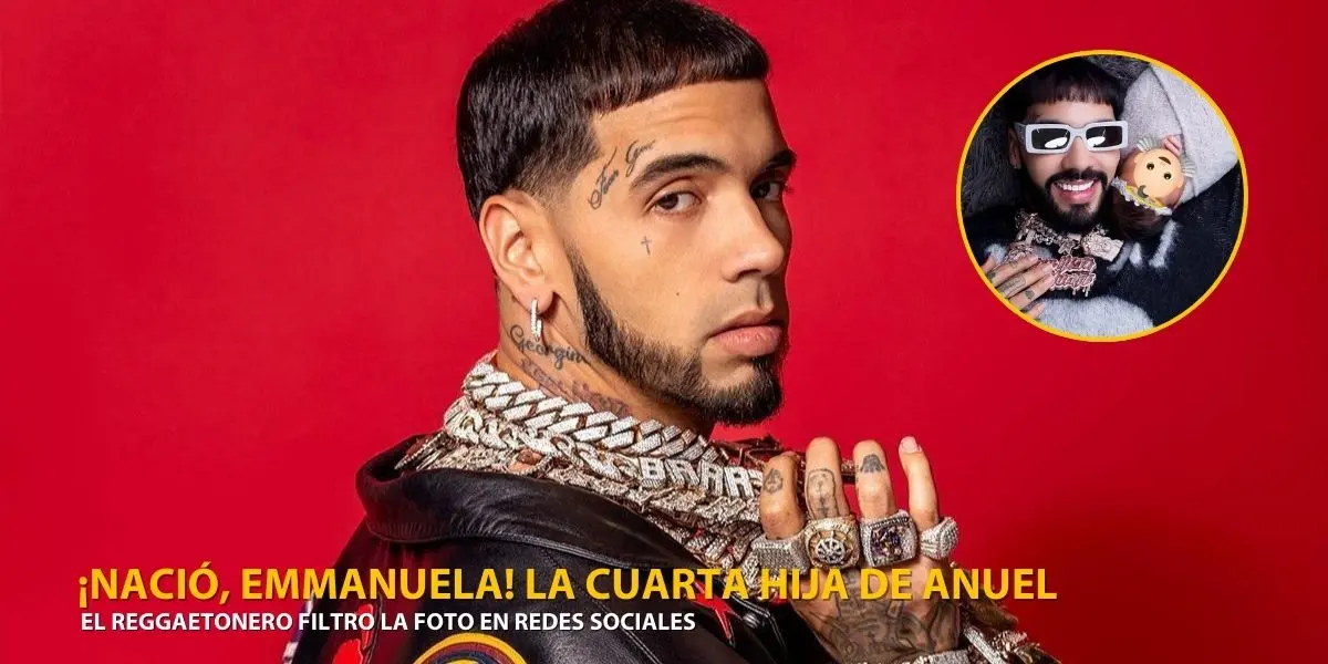 nació emmanuela la cuarta hija de anuel aa