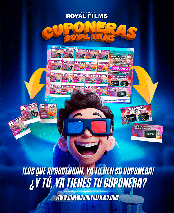 Cuponera Royal Films
