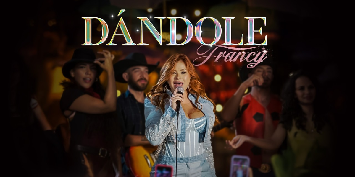 Francy enciende la fiesta con “Dándole”, su nueva apuesta por la cumbia colombiana