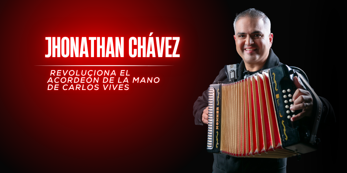 Jhonathan Chávez y la era del Tipi-Pop: El panameño que revoluciona el acordeón de la mano de Carlos Vives