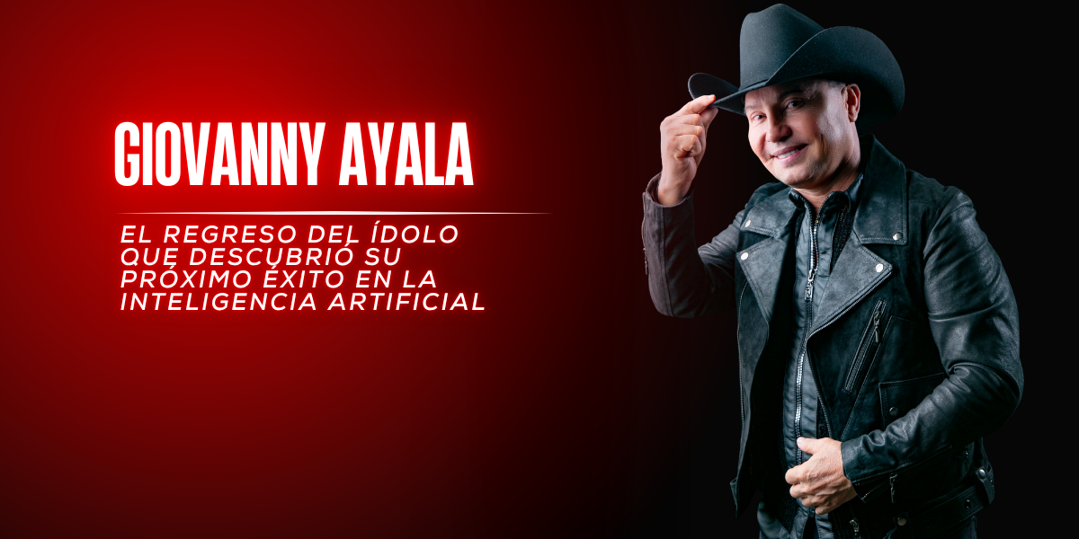 Giovanny Ayala: El regreso del ídolo que descubrió su próximo éxito en la Inteligencia Artificial