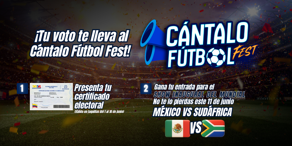 Evento Partido Inaugural de la Copa Mundial de la FIFA 2026 (México vs Sudáfrica)