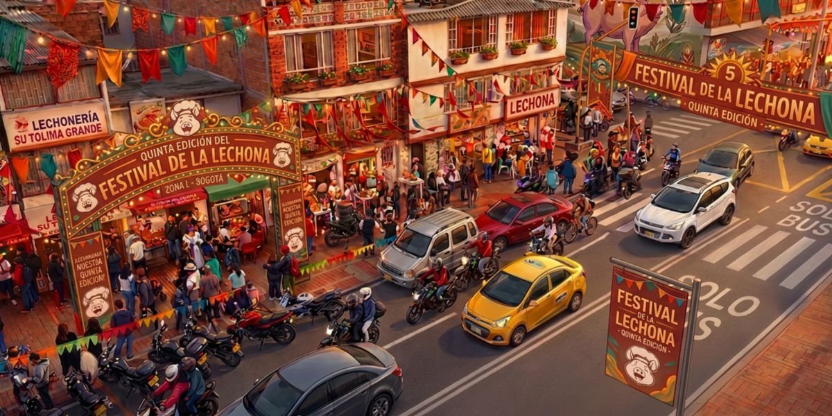 El Festival de la Lechona ruge en Bogotá: la 'Zona L' se corona con el auténtico "Mundial del Sabor"