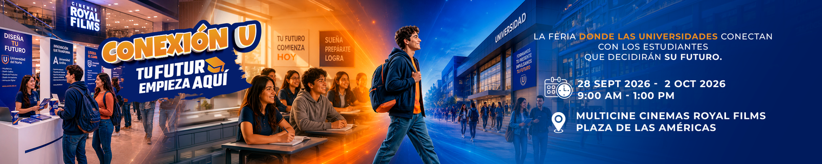 Conexión U: La feria donde educación y entretenimiento se encuentran para decidir tu futuro